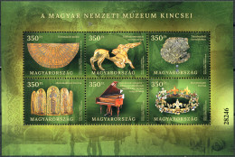 Hungary 2023. Treasures Of The Hungarian National Museum (MNH OG) Souvenir Sheet - Unused Stamps