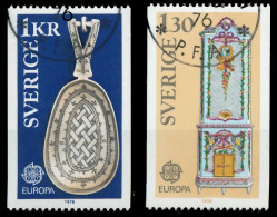 SCHWEDEN 1976 Nr 943-944 Gestempelt X0457AE - Used Stamps