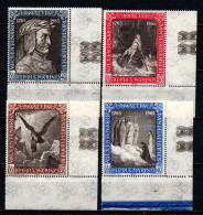 SAN MARINO - 1965 - DANTE ALIGHIERI - INCISIONI DI G. DORE' - MNH - Unused Stamps
