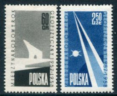 POLAND 1958 Geophysical Year MNH / **.  Michel 1063-67 - Nuovi