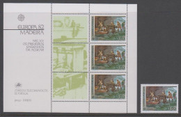 Portugal-Madeira  77 + Bl.3 , Xx  (9041) - Madère