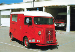 CPSM Pompiers-Véhicule De Secours Citroën-Pontarlier-Bernard Gournay   L2723 - Sapeurs-Pompiers