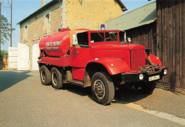 CPSM Pompiers-Camion Citerne Feux De Forêt Diamond-Lignières Orgéres-Alain Lesaux   L2723 - Sapeurs-Pompiers