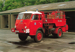 CPSM Pompiers-Véhicule Pour Feux Saviem-Issoudun-Bernard Gournay   L2723 - Feuerwehr