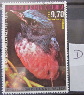 EQUATORIAL GUINEA ~ 20th SEPTEMBER 1976 ~ BIRDS. ~ 'LOT D' ~  VFU #03281 - Equatorial Guinea