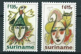 Suriname 1995 Art Cobra, Corneille ZBL 864-865,  Mi - Sc 1026-1027. MNH**/postfris - Surinam