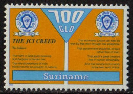 Suriname 1995 25 Year Nilomn Junior Chamber MNH**/postfris - Surinam