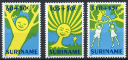 Suriname 1992 Voor Het Kind ** ZBL 751-753, Yt 1274-76, Mi 1426-28 MNH** Postfris - Surinam