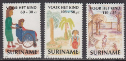 Suriname 1991 Voor Het Kind - Profit De L'enfance MNH/**/Postfris  - Surinam