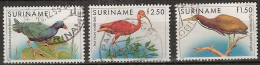 Suriname 1985 Fauna, Birds, Oiseaux Gestempeld/used - Surinam