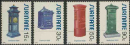 Suriname 1985 Boîtes à Lettres Anciennes, Letter Boxes, Brievenbussen MNH/**/Postfris  - Surinam