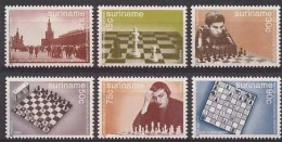 Suriname 1984 Schaakkampioenschappen, Chess, Schaken, échecs MNH/**/Postfris  - Surinam