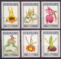 Suriname 1984 Bloemen, Flora, Fleurs, Flowers, Orchids MNH/**/Postfris  - Surinam