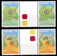 Suriname 1983 Ontginning Van Natuurlijke Grondstoffen, Map  GUTTERPAIR MNH/**/postfris - Surinam