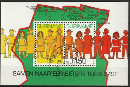 Suriname 1981 Voor Het Kind. De Jeugd En De Toekomst. Gestempeld/used - Surinam