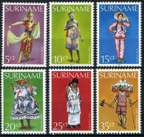 Suriname 1979 Dansjurken, Costumes, Klederdracht MNH/**/Postfris  - Surinam