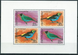 Suriname 1977 Blokje Luchtpost, Airmail Vogels, Oiseaux, Birds - Block - MNH/**/postfris - Surinam