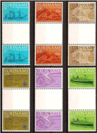 Suriname 1977 100 Stoompassagiersvaart GUTTERPAIR MNH/**/postfris - Surinam