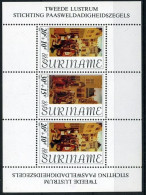 Suriname 1976 Pasen, Easter, Pâques - Block - MNH/**/Postfris  - Surinam