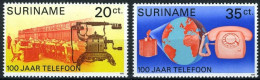 Suriname 1976 100 Jaar Telefoon. 100 Year Telephone  MNH/**/Postfris  - Surinam