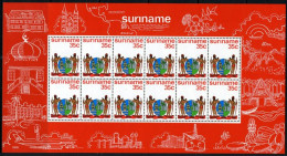 Suriname 1976 Velletje 716 Onafhankelijkheid - Independence Sheet 12x35ct MNH/**/Postfris  - Surinam