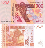 West Africa / UEMOA / Senegal 1000 Francs ND [2023] P-715Ku UNC - Senegal
