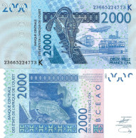 West Africa / UEMOA / Senegal 2000 Francs ND [2023] P-716Ku UNC - Senegal