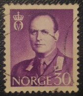Norway King Olav 30 Used Stamp - Oblitérés
