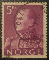 Norway King Olav 5Kr Used Stamp - Oblitérés