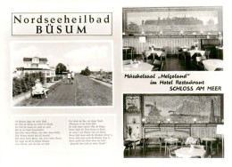 73923734 Buesum_Nordseebad Kur Hotel Schloss Am Meer Mit Muschelsaal Helgoland - Buesum