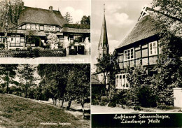 73776772 Schneverdingen Landhaus Hoepen Heideblueten Festplatz Kirche Schneverdi - Schneverdingen