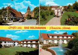 73776737 Bad Holzhausen Luebbecke Hauptstrasse Mit Kirche Park Pension Stork Bad - Getmold