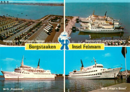 73776604 Burgstaaken Insel Fehmarn Fliegeraufnahme Seetouristik - Ladungsbruecke - Fehmarn