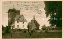 73688750 Zons Rhein Vor Dem Rheintor Mit Rheinturm  - Dormagen