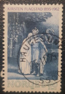 Norway 5.5Kr Used Postmark Stamp Haugesund Cancel Kirsten Flagstad - Oblitérés