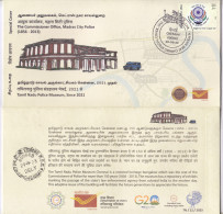 TN Police Beat Carried Cover 2023, Motorbike, Madras City, Transport, Restored Heritage Museum, Monument History, - Motorräder