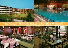 73687115 Bad Waldsee Kurklinik Maximilianbad Restaurant Hallenbad Bad Waldsee - Bad Waldsee