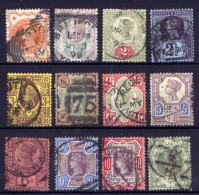 Grossbritannien Nr.86/97        O  Used                (1516) - Used Stamps