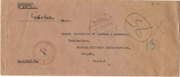 Great Britain 1948 Military Mail  BMA In Tripoli  M.E.L.F. - Non Classificati