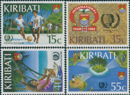 Kiribati 1985 SG241-244 Youth Year Set MNH - Kiribati (1979-...)