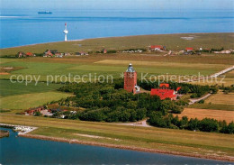 73683873 Neuwerk Cuxhaven Nordseebad Fliegeraufnahme Mit Leuchtturm Nordseeinsel - Cuxhaven