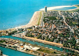 73683821 Buesum Nordseebad Fliegeraufnahme MIt Strand Buesum Nordseebad - Büsum