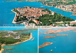 73683140 Zadar Zadra Zara Borik Und Kornati Fliegeraufnahmen Zadar Zadra Zara - Croatie