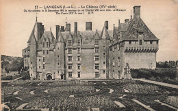 FRANCE - Langeais - Le Château XVe Siècle - Carte Postale Ancienne - Langeais