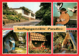 73570151 Bernburg Saale Ausflugsgaststaette Paradies Maerchen Aschenputtel Frau  - Bernburg (Saale)