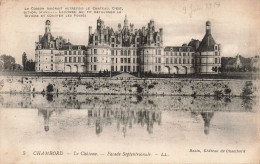 FRANCE - Chambord - Vue Générale Sur Le Château - Façade Septentrionale - L L - Carte Postale Ancienne - Chambord