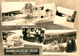 73567110 Johanngeorgenstadt Und Umgebung Landschaftspanorama Winterimpressionen  - Johanngeorgenstadt