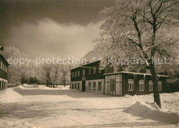 73567080 Schwarzenberg Erzgebirge Gaststaette Jaegerhaus Winterlandschaft Handab - Schwarzenberg (Erzgeb.)