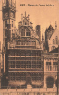 BELGIQUE - Gand - Maison Des Francas Bateliers - Vue Générale De L'entrée De La Maison - Carte Postale Ancienne - Gent