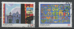 Portugal 1993 Y&T N°1937 à 1938 - Michel N°1959 à 1960 (o) - EUROPA - Gebraucht